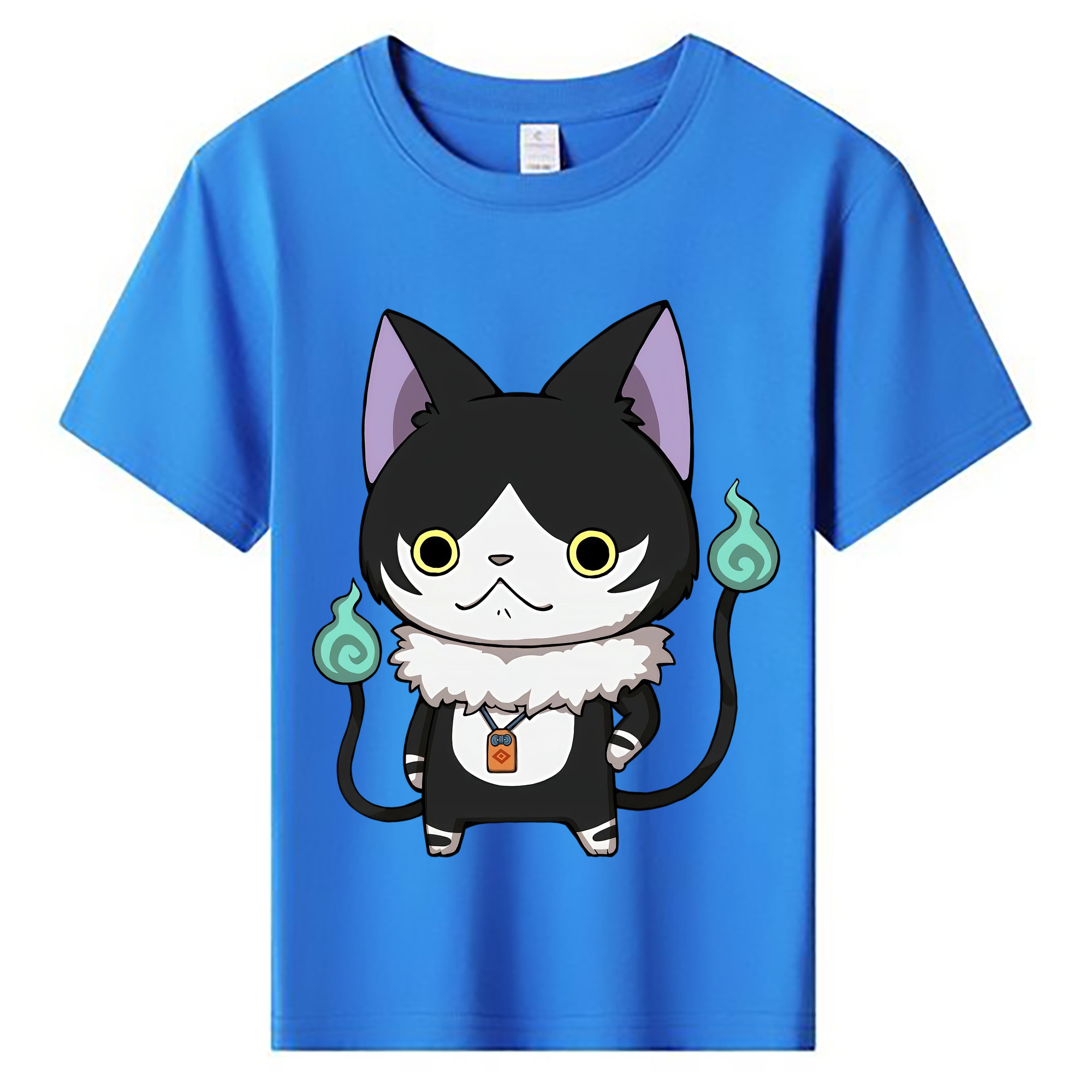 （画像用） 妖怪ウォッチ Yo-kai Watch 綿100％キッズTシャツ（フロントプリント）